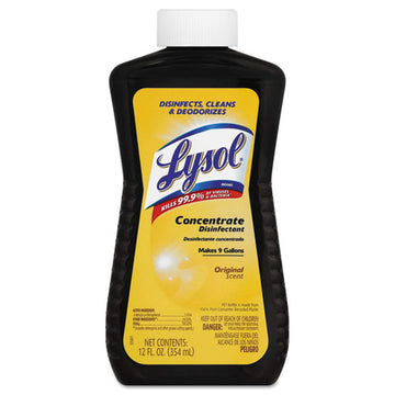 LYSOL® Brand Concentrate Disinfectant, 12 Oz Bottle, 6-carton freeshipping - TVN Wholesale